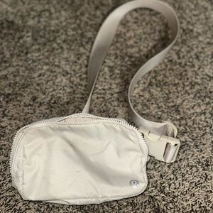 Lululemon off white belt bag